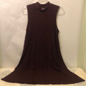Dark Burgundy Dress